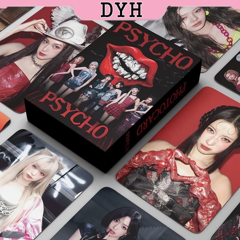 55pcs/box BABYMONSTER Photocards PSYCHO WE GO UP Molho Quente DRIP Álbum LOMO Cartão De Coleção