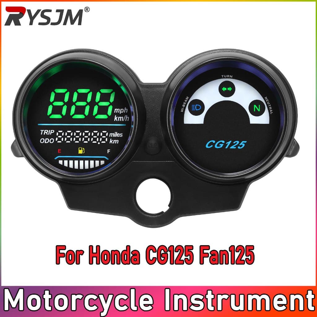 Painel Digital LED Para Motocicleta Fan125 Titan 125 2013 Dashboad Brasil Honda CG125 2000 A 2008 Velocidade Meter