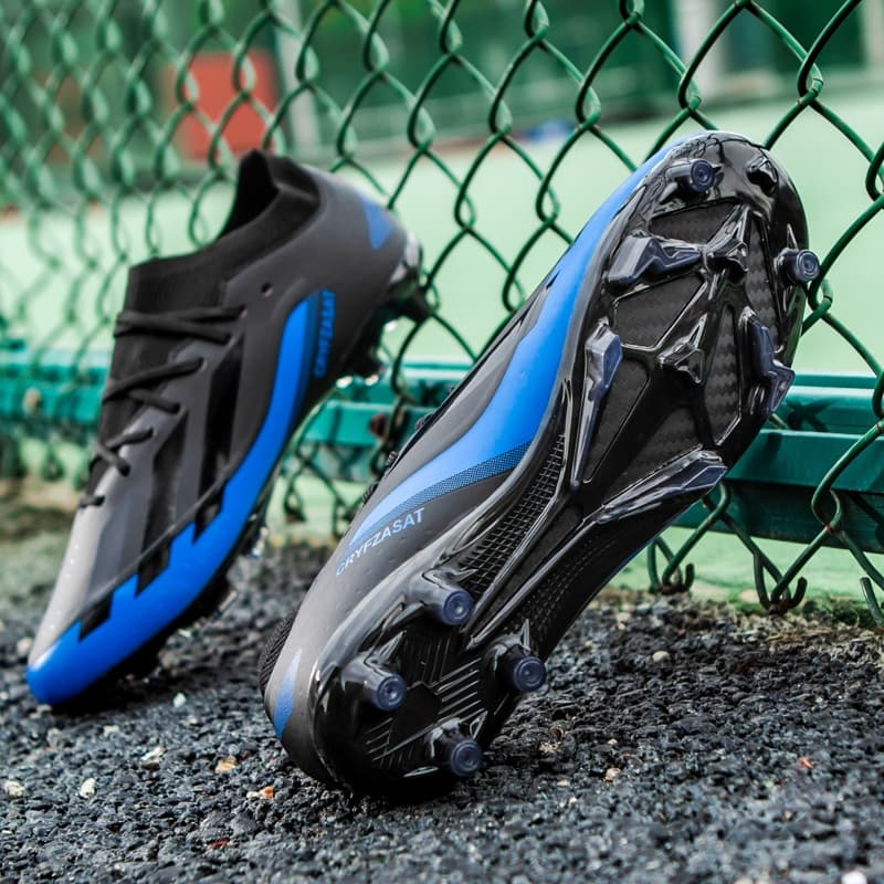 Botas de gramado à prova d'água, confortáveis, elegantes, de alta qualidade, Campo de atletismo