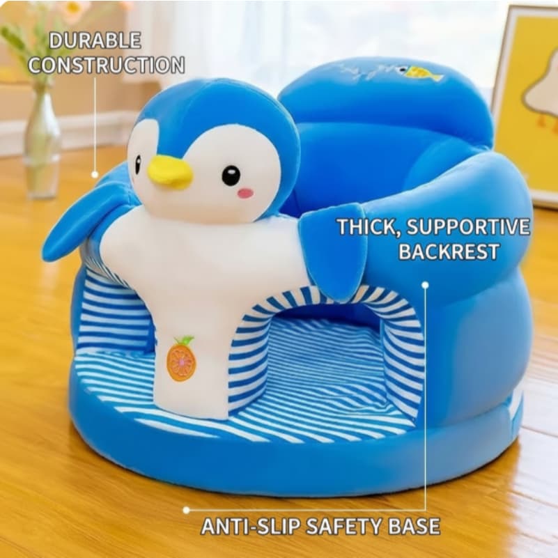 Capa De Assento De Apoio Para Bebês , Cadeira De Pelúcia Aprender A Sentar , Brincar , Lavável , Sem Enchimento , Verão
