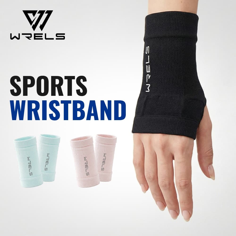 WRELS Pulseira Esportiva Fitness Basquete Proteção De Compressão Respirável De Secagem Rápida