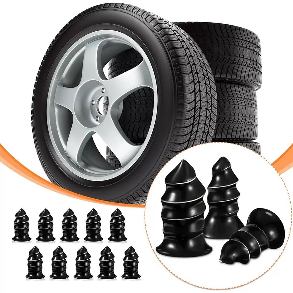 10 peças/caixa-reparação de pneus de borracha, pneus de reparo rápido para carros/motocicletas/caminhão de coleta