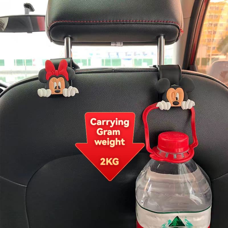 Suporte Organizador Cabide Mickey Carro Bens Saco Titular Gancho jockey Minnie
