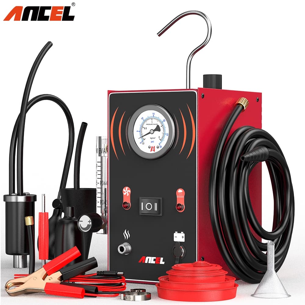 Detector de Vazamentos por Fumaça ANCEL S300 Analisador de Vazamentos no Sistema EVAP com Gerador de Fumaça para Carros