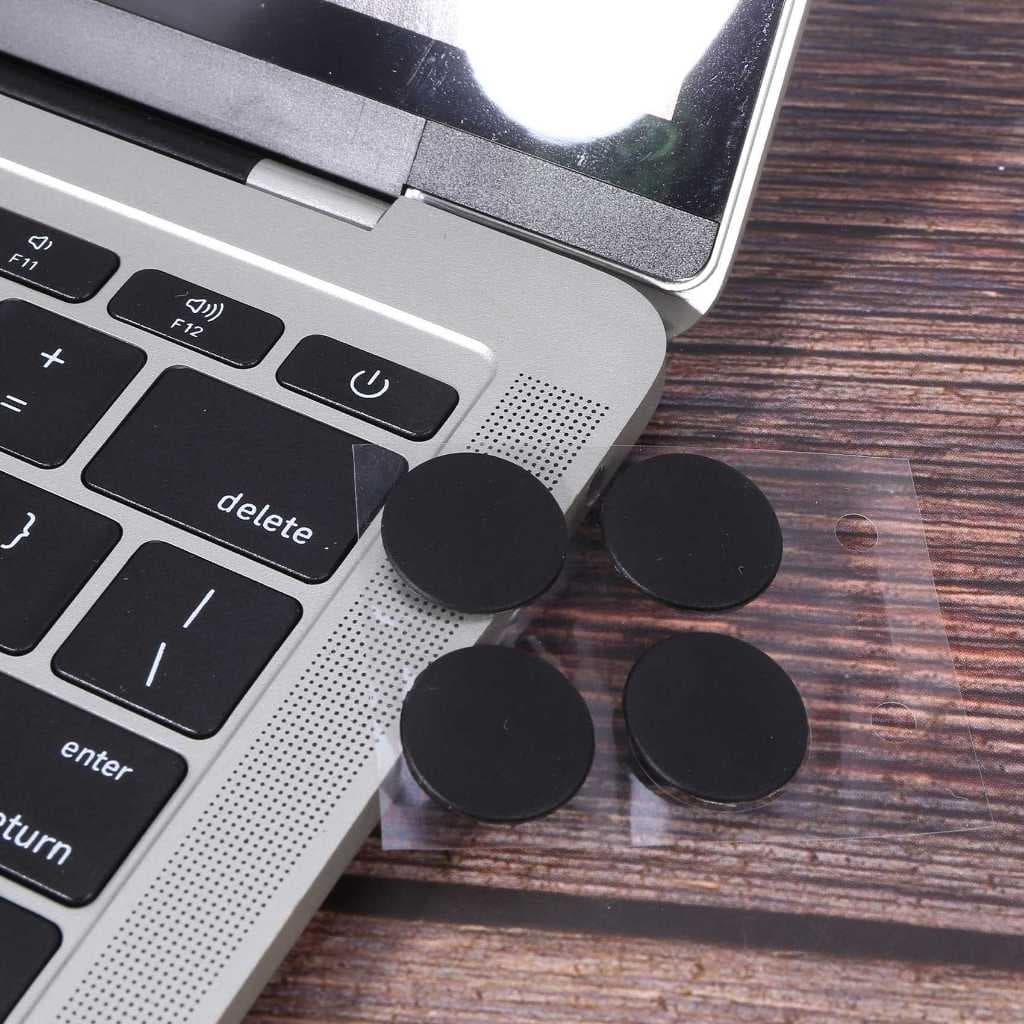 4 Pçs Caso Inferior Pés De Borracha Almofada Para Apple Portátil MacBook Pro A1278 A1286 A1297 13 Polegada 15 17