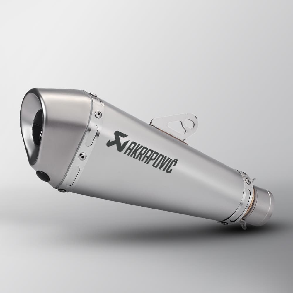 Silenciador De Escapamento AKRAPOVIC Modificar Tubo Traseiro Inoxidável Para Motocicleta De 51 Mm Com DB Killer