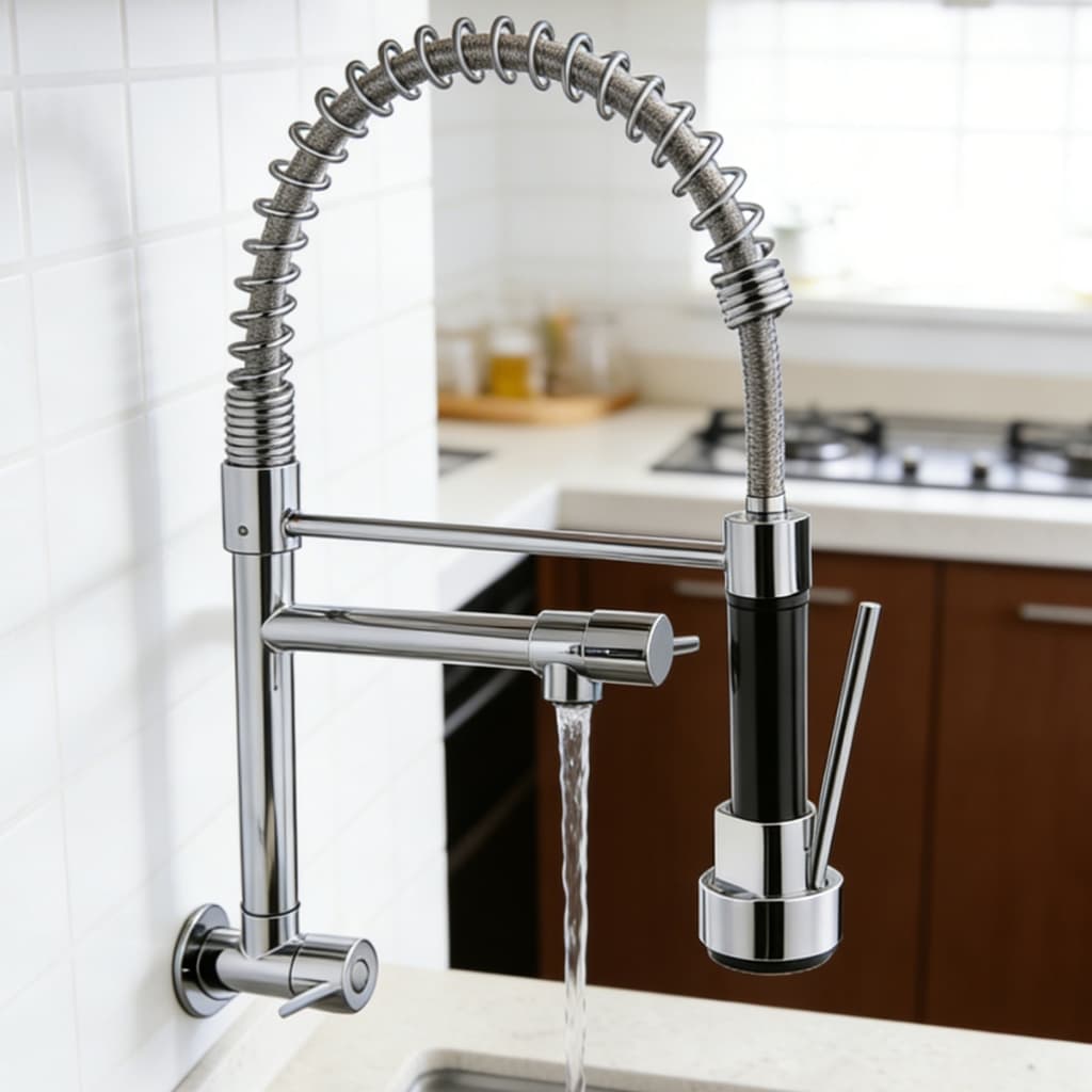 Torneira De Cozinha Gourmet Com Mesa Removível/Pulverizador De Parede