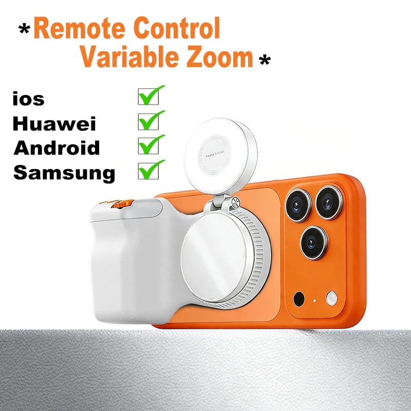 Aperto Magnético Para Câmera E Luz Selfie , Punho Multifuncional Com De Preenchimento Controle Sem Fio , Suporte Removív