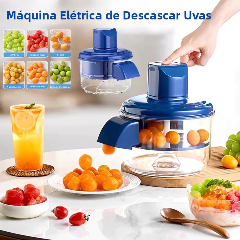Descascador Automático De Alho , Elétrico , Adequado Para Uvas , Tomates , E Frutas (Manual)