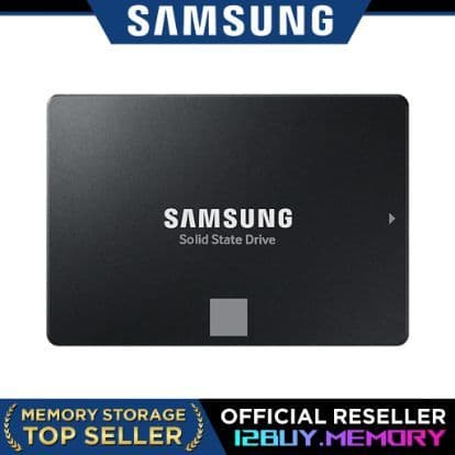Samsung 870 EVO SATA III SSD Velocidade De Leitura 560 Mb/s Escrever 530 Tamanho Capacidade 1 Tb 2 4 12buy.memória