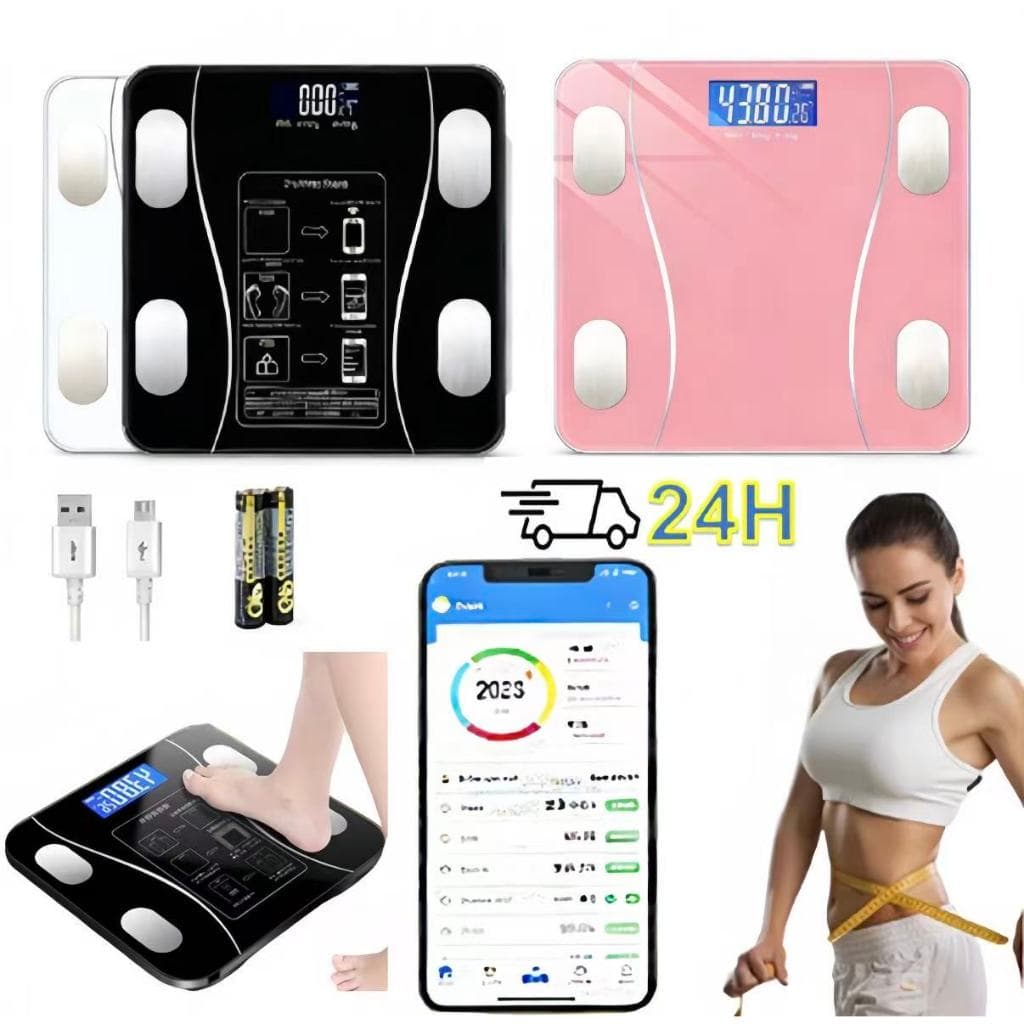 Balança Digital Medidora Corporal Bioimpedância até 180kg