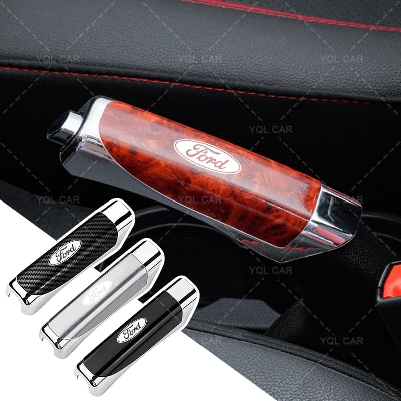 1 Pçs Plástico ABS Capa De Freio De Mão Do Carro Quebra Anti-Deslizamento Caso Aperto Para Ford Kuga Fiesta Focus Mondeo