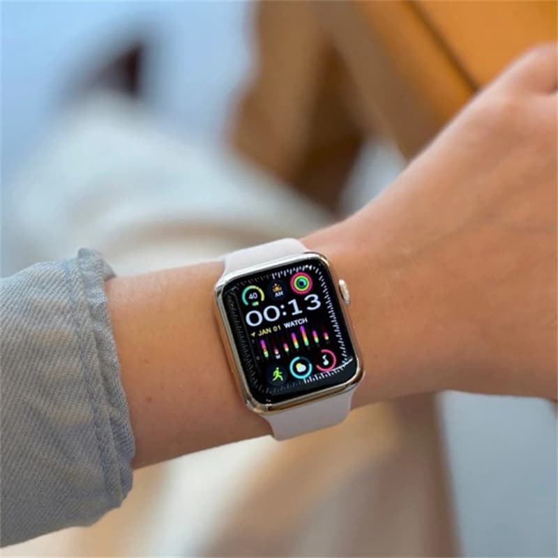 Smartwatch X Mini Série 10 38m/45mm/49mm Microwear iOS E Android 2Straps Capa Original