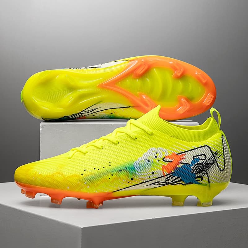 Chuteira de campo Novas Chuteiras , Tênis Internos E Externos Para Meninos Meninas , Tamanhos Europeus : 35-45