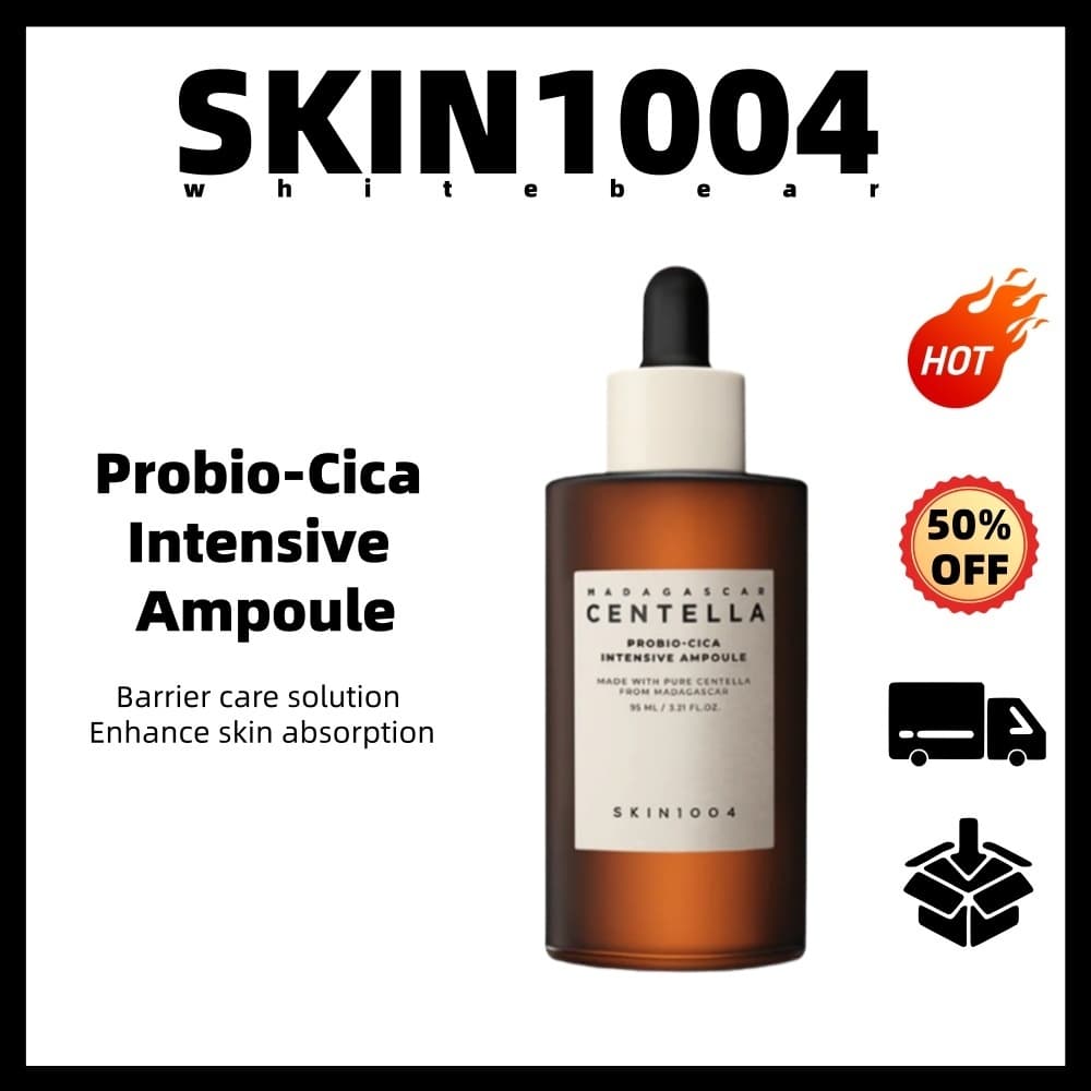 4.4skin1004madagascar Centella Probio-Cica Ampola Intensiva/Reduzir Linhas Finas/Acalme A Pele/95ml