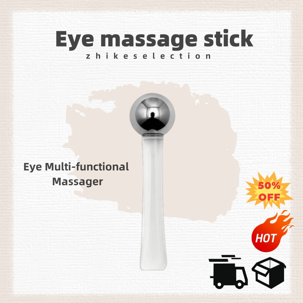 4.4 Massageador De Rolo Para Os Olhos Refrescante Reduz Inchaço E Olheiras Ferramenta De Massagem Facial Antirrugas
