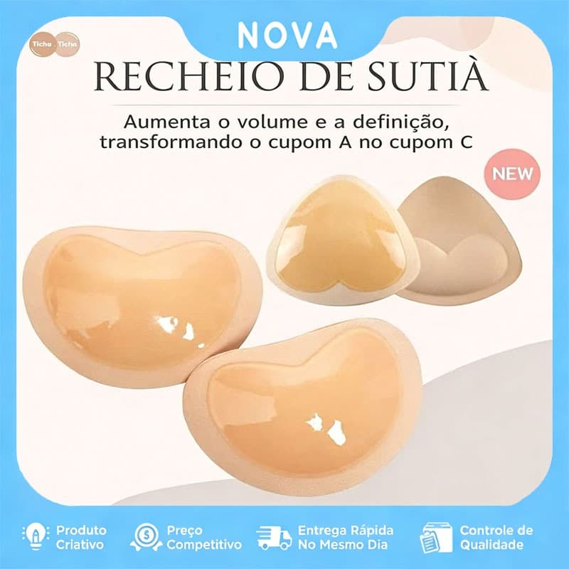 Par Sutiã de Silicone Invisível Push Up Bra Pads para Vestidos de Maiô top de Biquíni