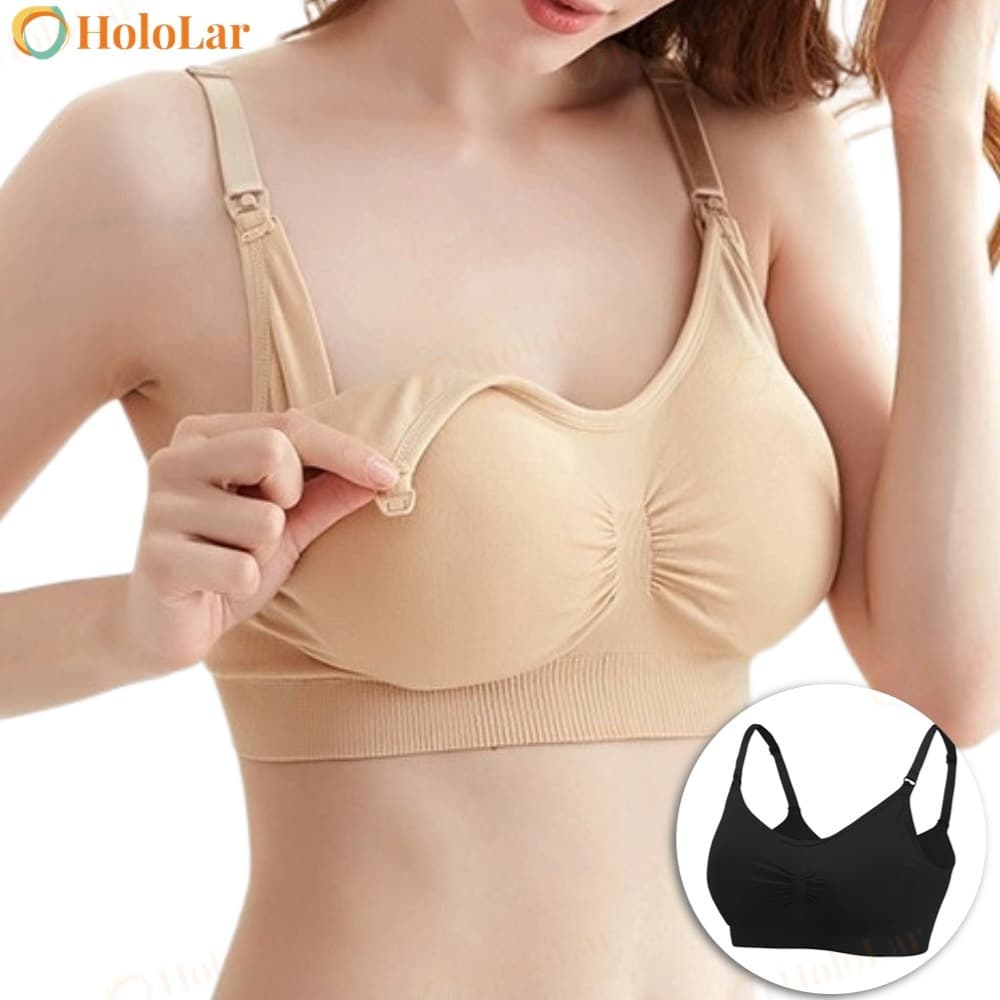 Sutiã Amamentação Bojo Removível Reforçado Maternidade Soutien LJ