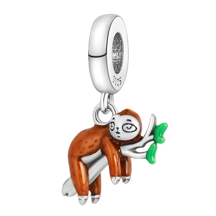 Pingente clássico 925 camaleão, caranguejo, joaninha|Pulseira Colar Acessórios DIY