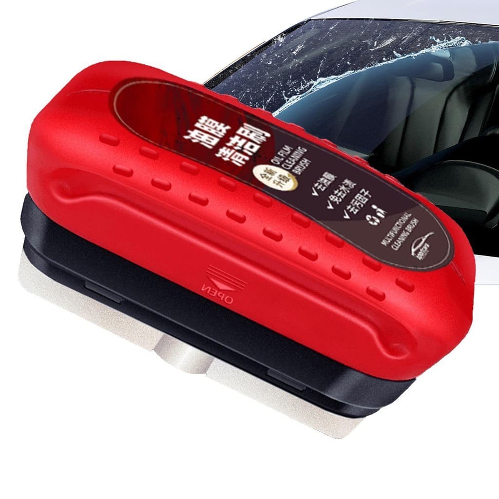 Escova de limpeza de filme de vidro de carro-agente antiembaçante de vidro-pára-brisa dianteiro do carro-espelho de banh