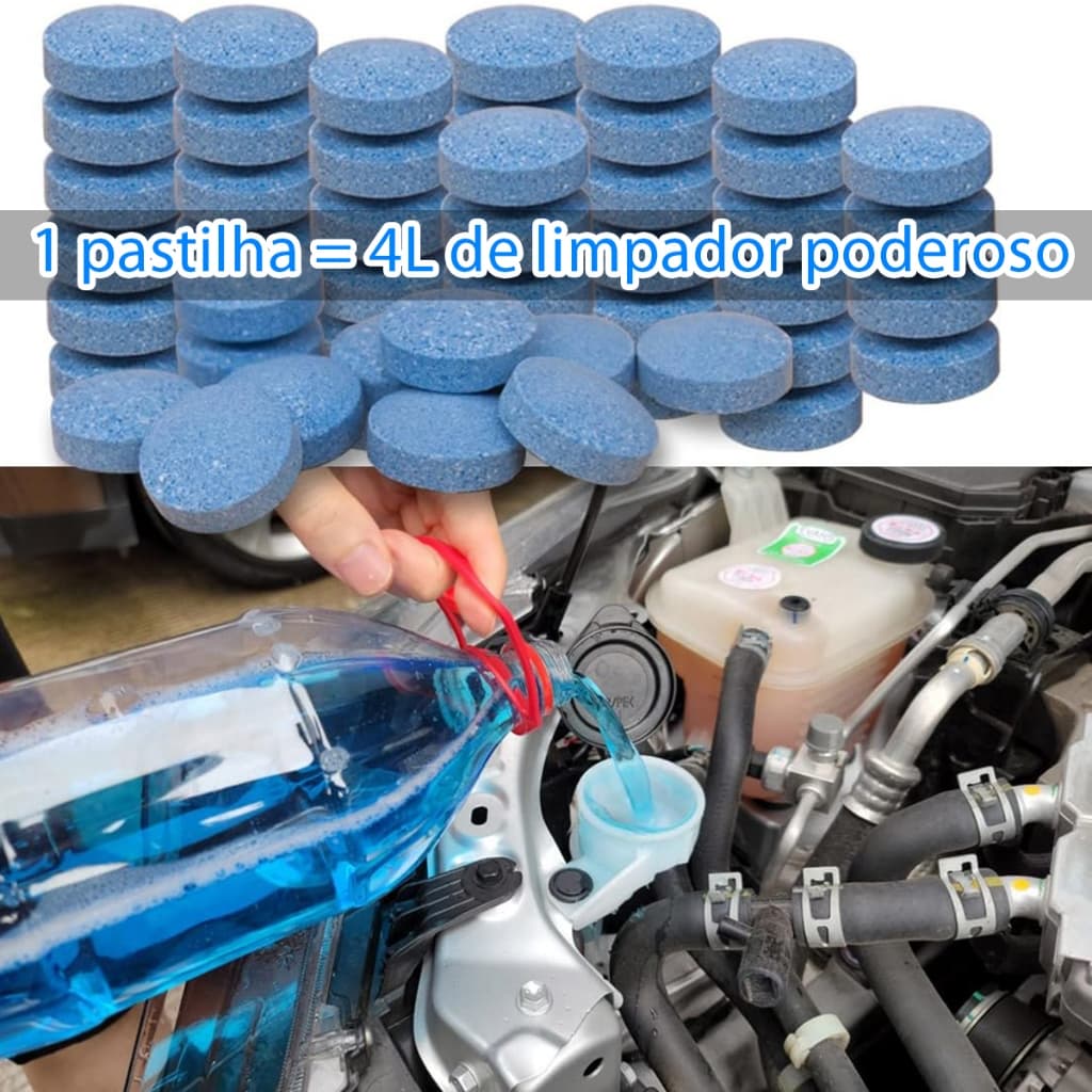 Líquido de limpeza de pára-brisa de carro de filme sólido verão concentrado quatro estações Universal