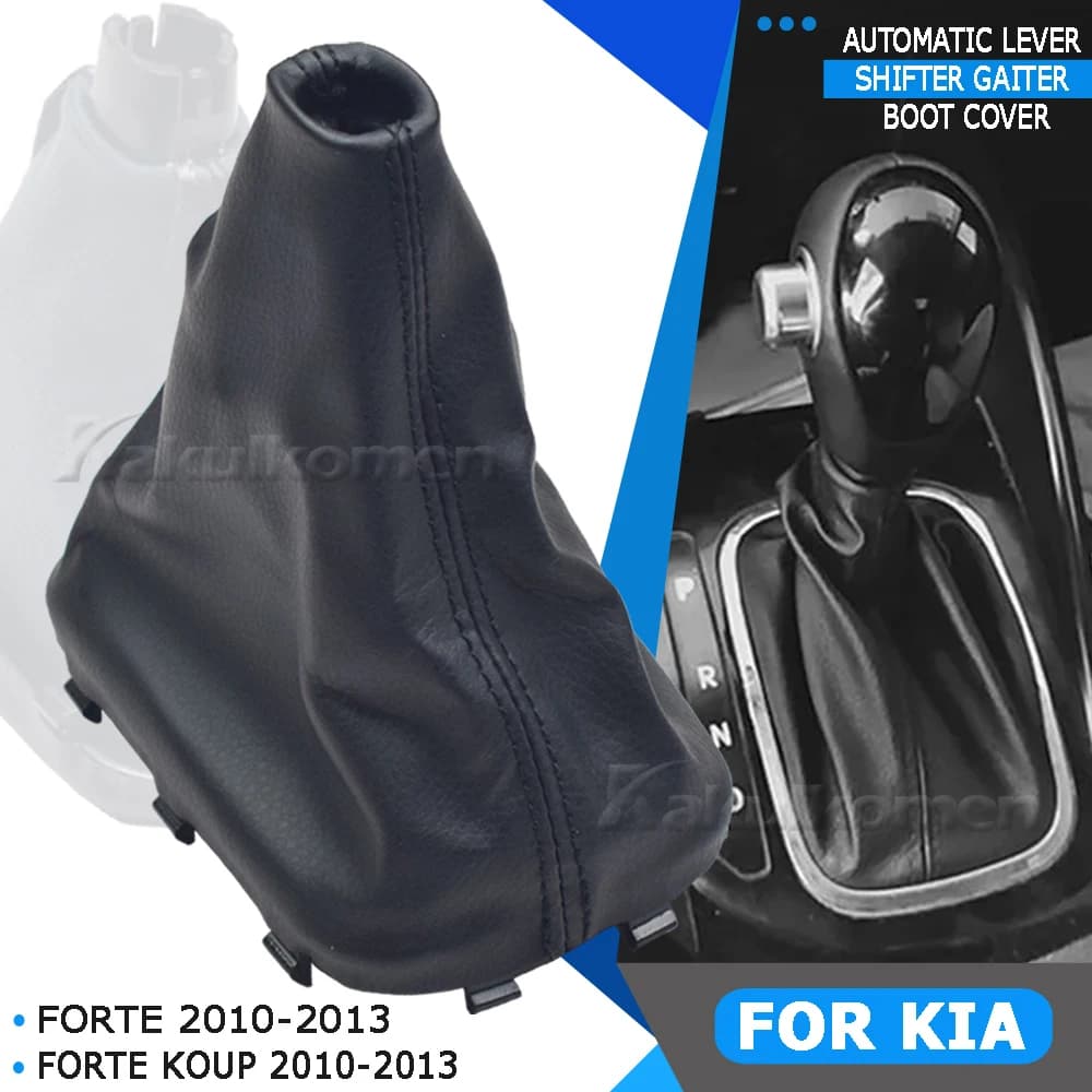 Manopla De Mudança De Marcha Para Carro , Alavanca De Câmbio , Capa De Couro Kia Forte Koup Cerato 2009-2013