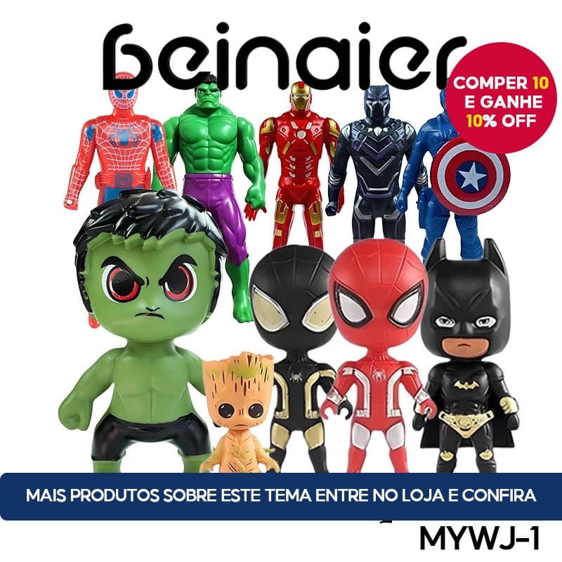 Boneca Hero, blocos de construção e brinquedos de carrinho Presente de aniversário