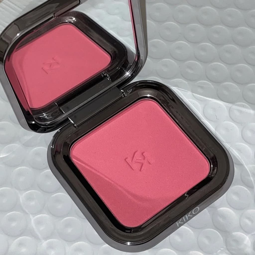 Kiko Milano Unlimited blush-Metálico Fosco De Cor Única Para Melhorar Sua Tez 6g