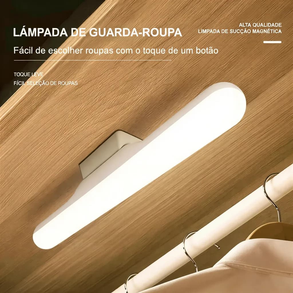 Lâmpada De Mesa Magnética USB : Luz De Leitura Recarregável Para Cuidados Com Os Olhos