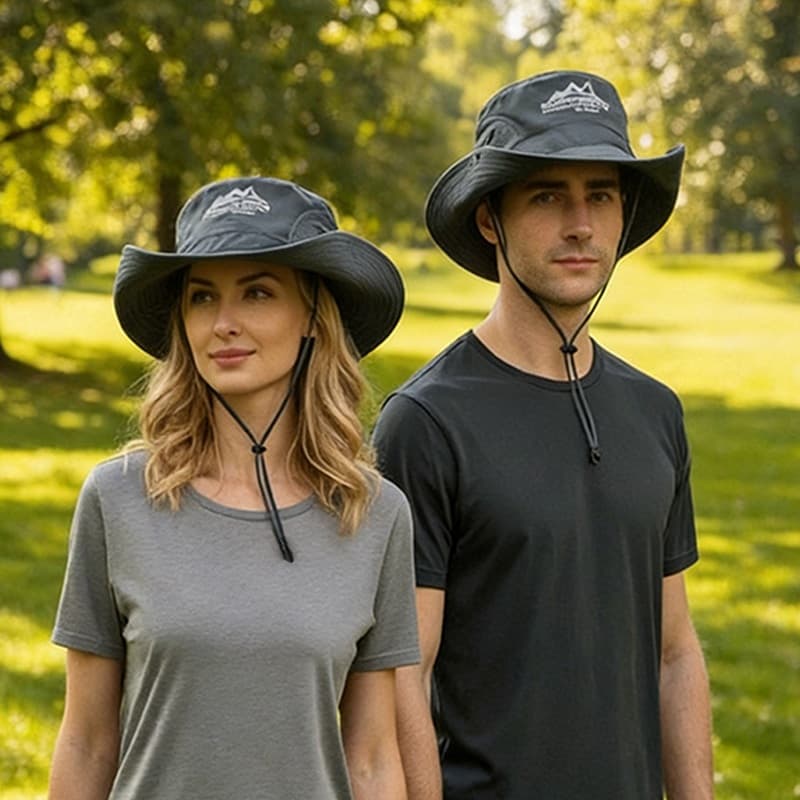 Chapéu De Sol , Proteção UV , Aba Larga , Malha Respirável , Para Atividades Ao Ar Livre , UV50 + , Unissex .