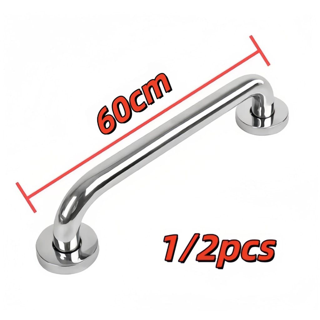 60 cm Barra de Apoio Aço inoxidável 304 Alça Suporte Banheiro Segurança Proteção Idoso Apoio De Mão Deficiente