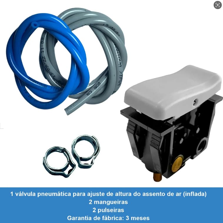 Interruptor da válvula de controle do assento de carro, adequado para Glamo, Volkswagen, Ford