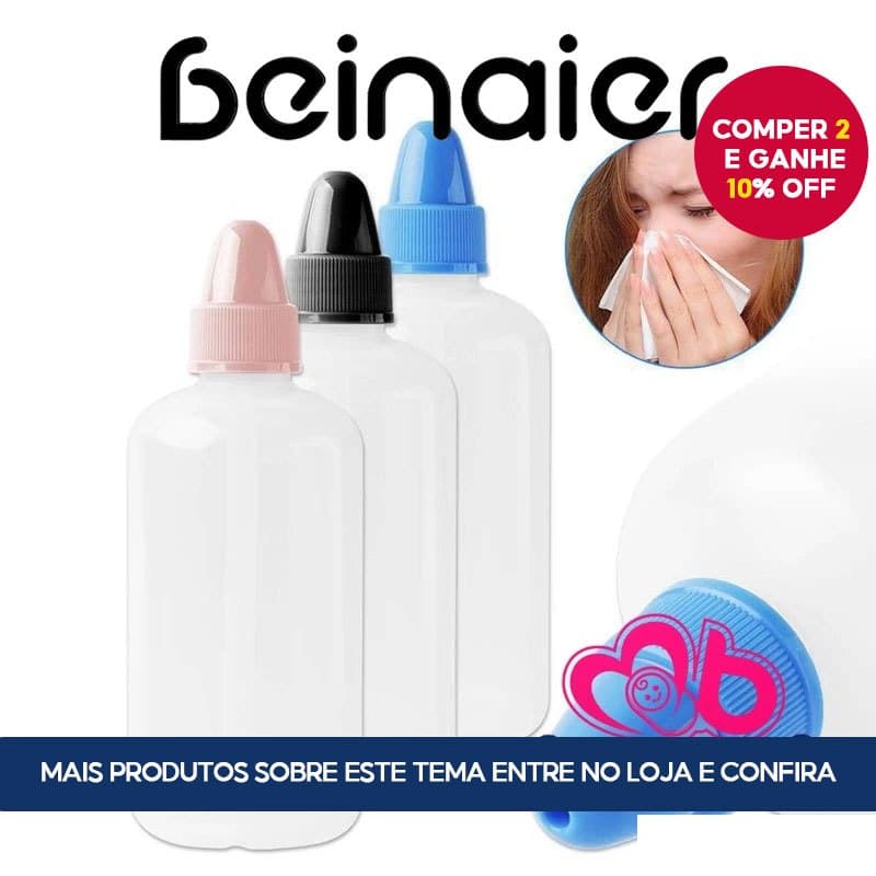 Pote de lavagem Nasal de 250ml, produtos de cuidados de limpeza Nasal para crianças adultas