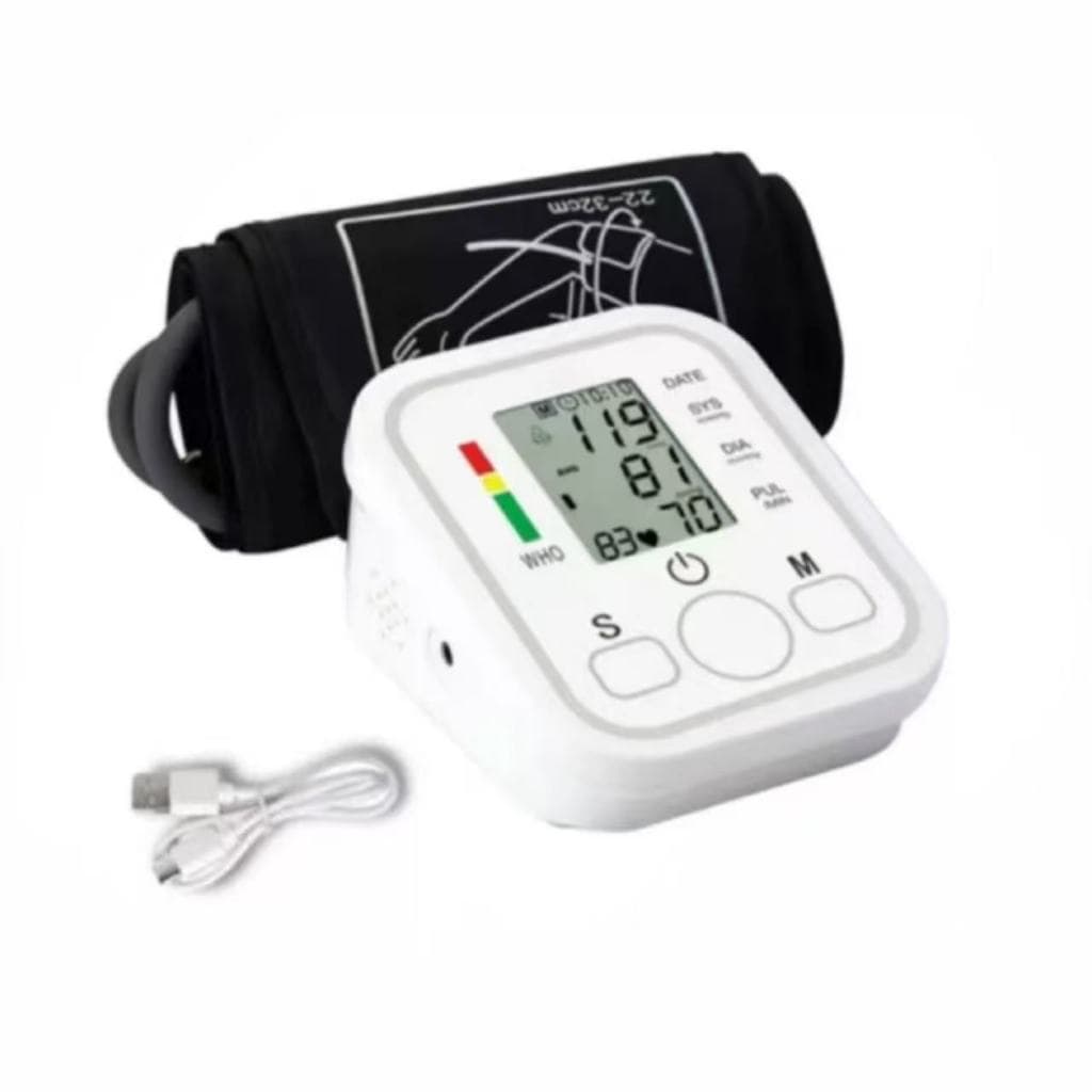 Monitor digital de pressão arterial de braço totalmente automático