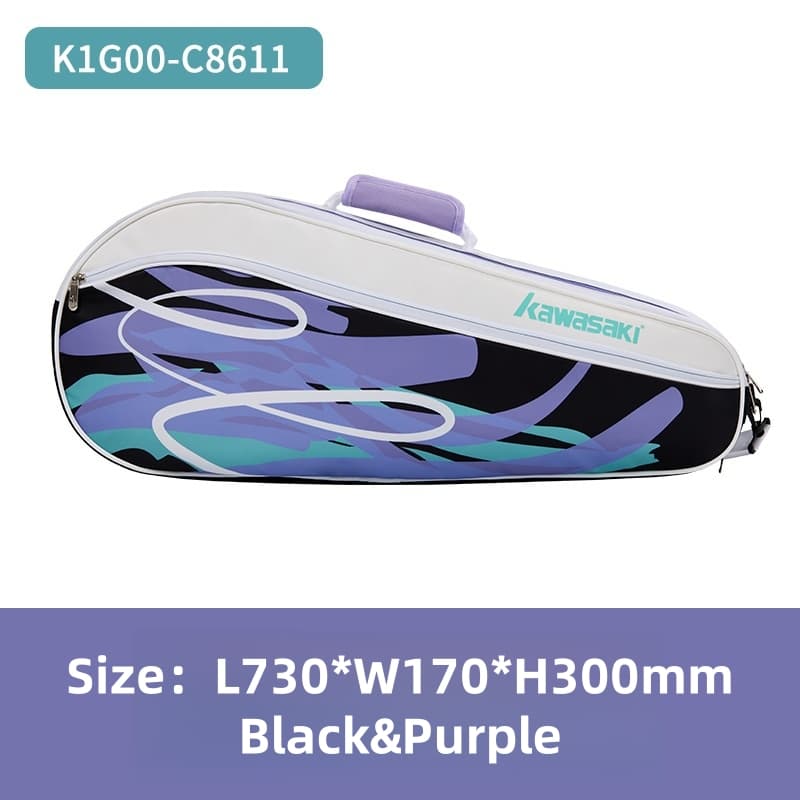 Bolsa De Mão Kawasaki C8367 E C8611 Raquete Deve Esportiva Portátil