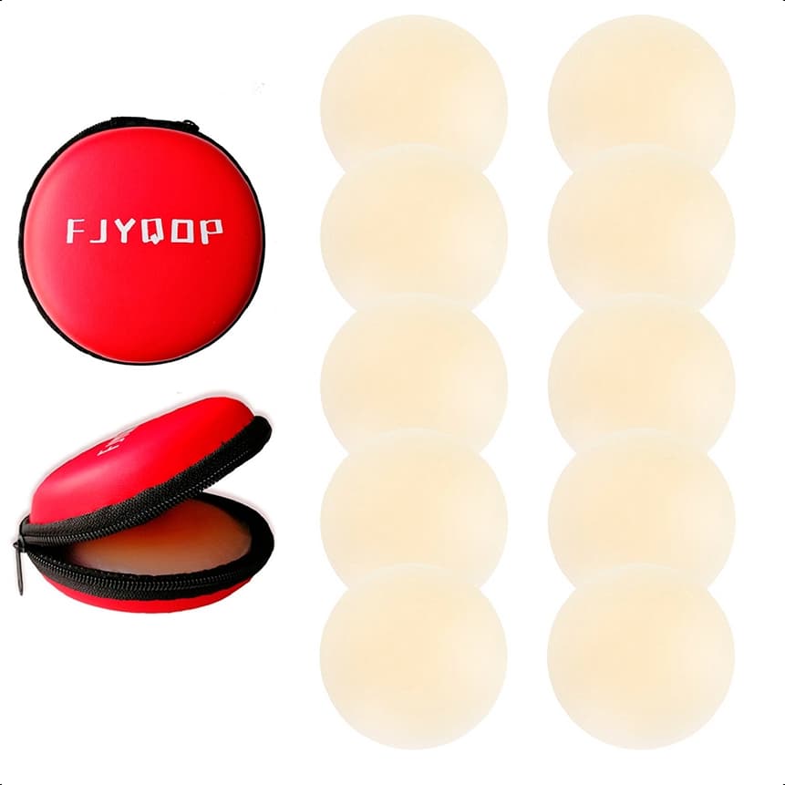 10UN Capas De Silicone Reutilizáveis Para Mamilos-Sem Costura E Invisíveis Vestidos Uso Diário