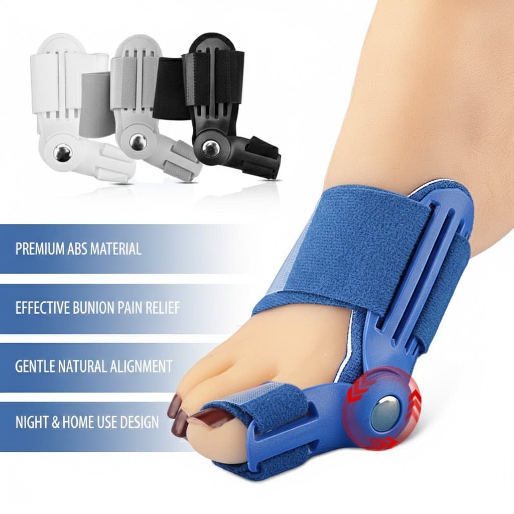 Tala De Joanete Ajustável , Corretor De Dedo Do Pé , Alisador De Martelo , Ho liday , Alívio Dos Pés