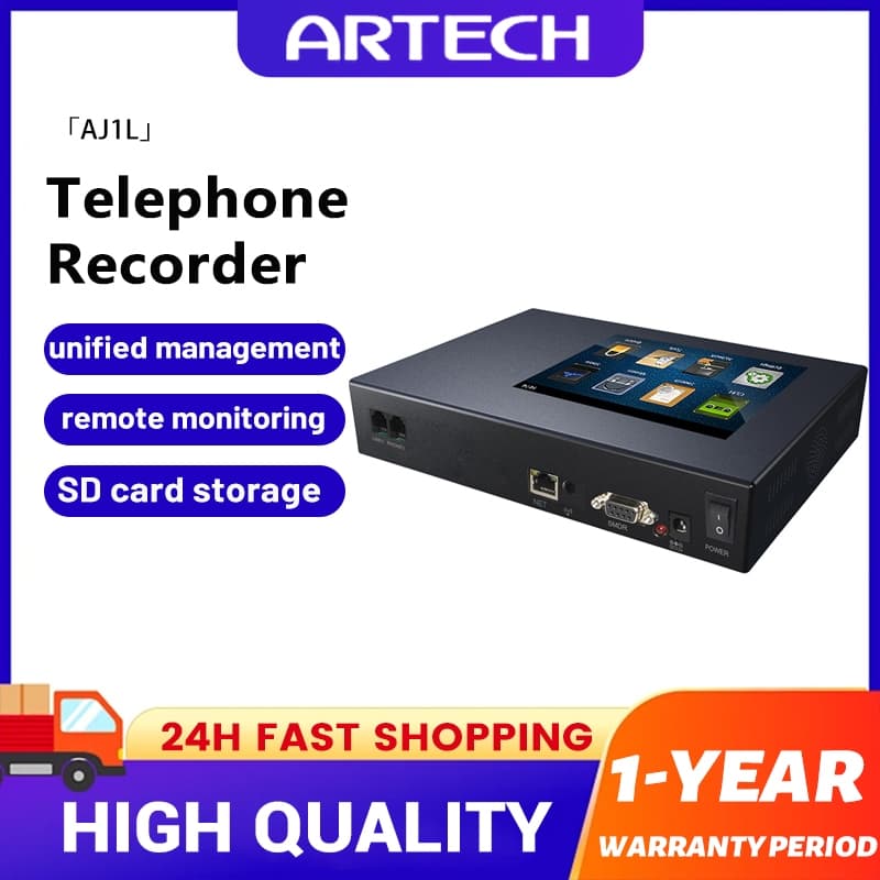 Sistema De Gerenciamento De Gravação De Linha Fixa , Gravador De Telefone De Mesa , Estatísticas De Chamadas , Recebidas