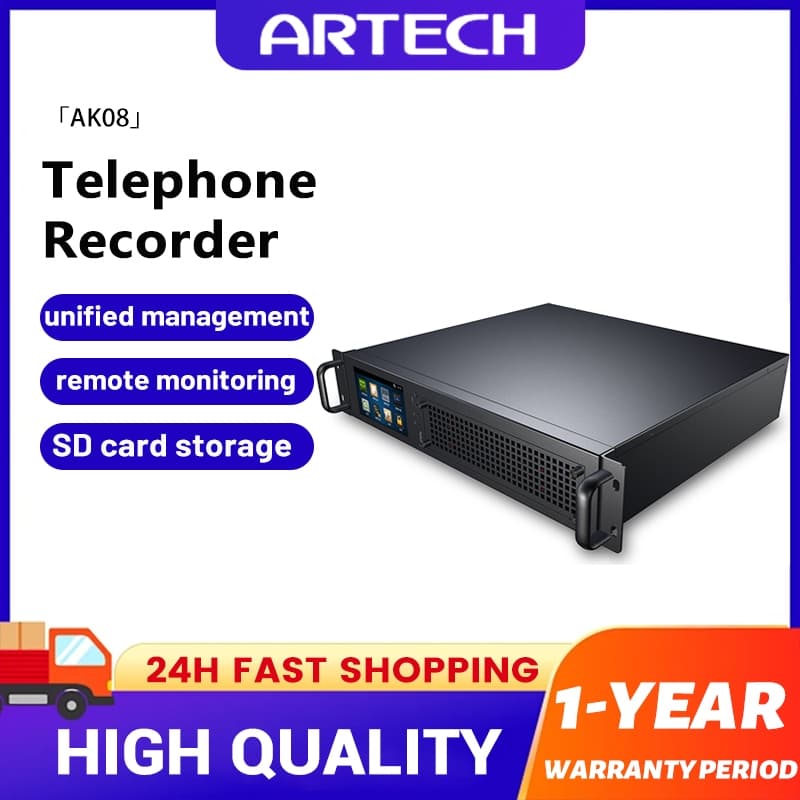 Gravador De Telefone ARTECH , Sistema De Gravação De Linha Fixa , De Discagem De Computador , Gerenciamento De Mensagens