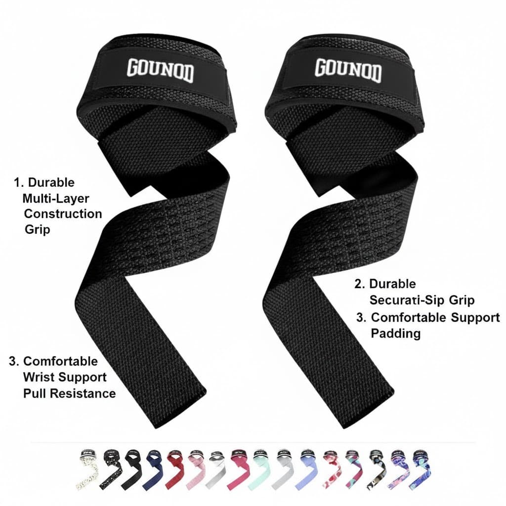 Correias De Levantamento De Peso Antiderrapantes , Suporte De Pulso De Silicone Para Terras , Treinamento Cruzado , Ano 