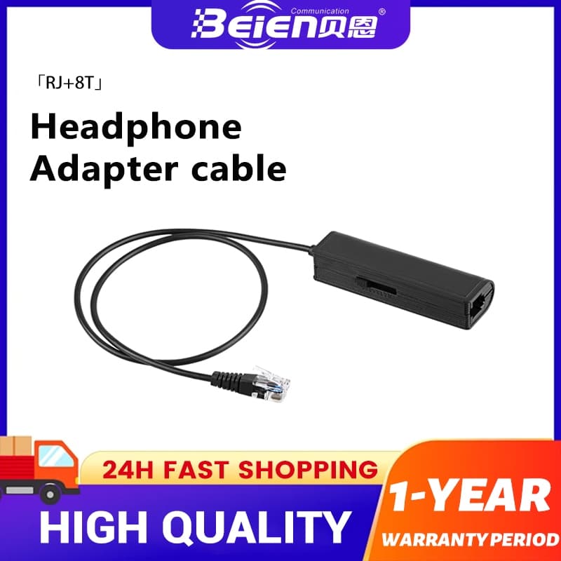 interface Beien RJ9 Com Ajuste De Sequência De Linha De 8 Velocidades , Totalmente Compatível Telefones