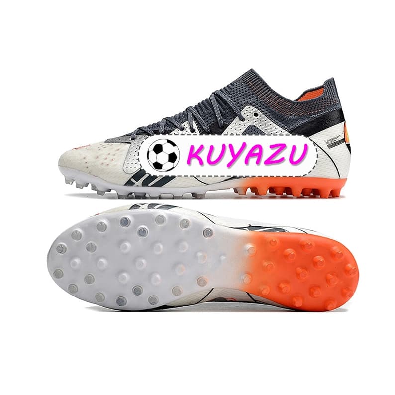 Botas De Campo De Malha Impermeável Acolchoadas Masculinas MG AG Calçados Esportivos Tênis De Futebol Branco Preto Ro