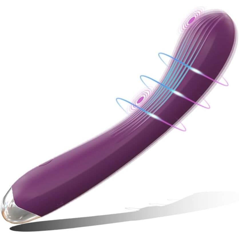 Vibrador Feminino De Ponto G E Clitóris • 10 Modos De Vibração Recarregável Por USB