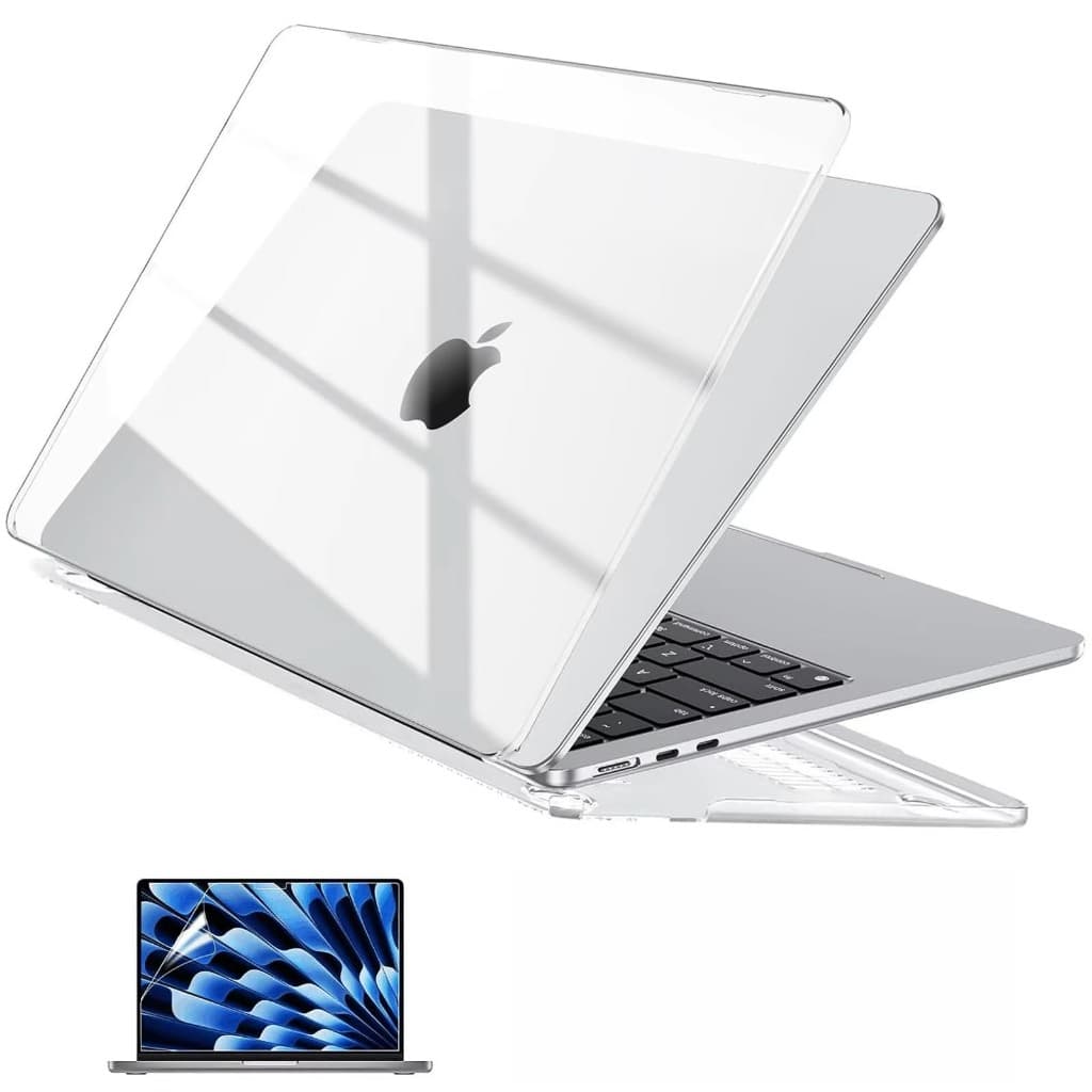 Capa transparente Resistente Para MacBook Air 13 15 pro 14