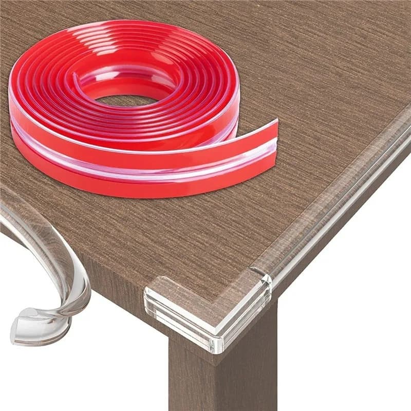 Rolo C/ 6 Metros Protetor De Quina Silicone Antimpacto Mesa