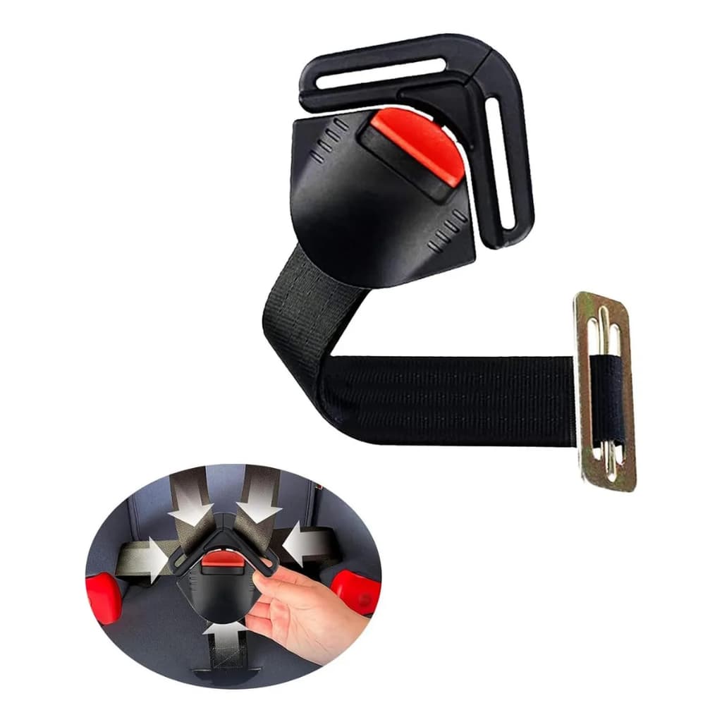 Fecho Cinto Segurança Cadeirinha Infantil Automotiva Preto