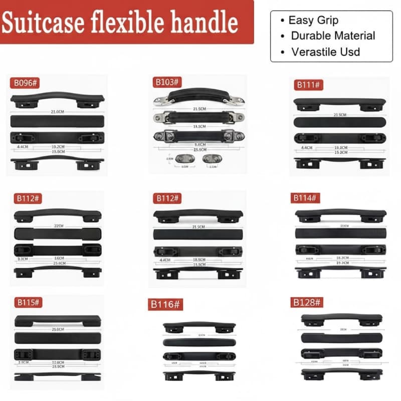 Peça De Reposição Para Bagagem De Viagem Resistente Com Alça De Mala Viagens De Verão