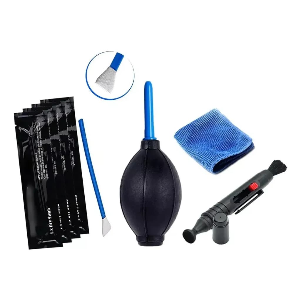 Kit De Limpeza De Lentes E Câmeras 04 Sensor Aps-c
