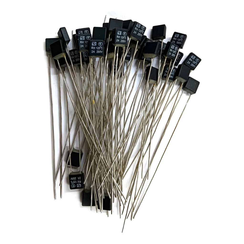 100 Pçs Fusível Térmico Para Ventilador 145 Graus 2 A 250v 250v