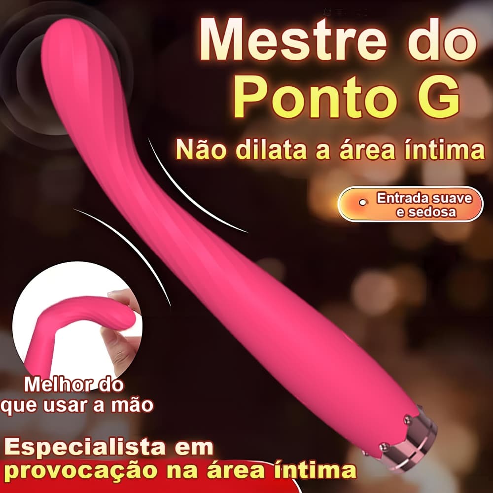 Vibrador Portátil De Ponto G Duplo Para Mulheres , Brinquedo Silencioso De Massagem De Prazer De Alta Frequência